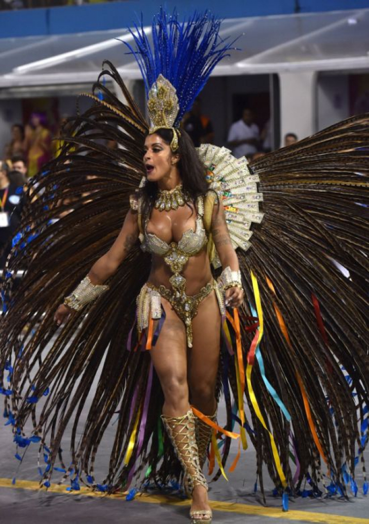 Imagini spectaculoase de la Carnavalul Rio 