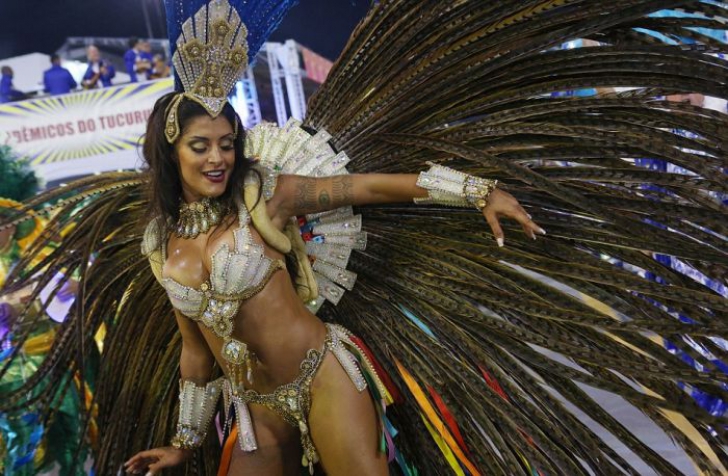 Imagini spectaculoase de la Carnavalul Rio 