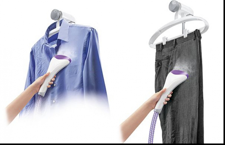 Cum foloseşti un aparat de călcat vertical cu aburi