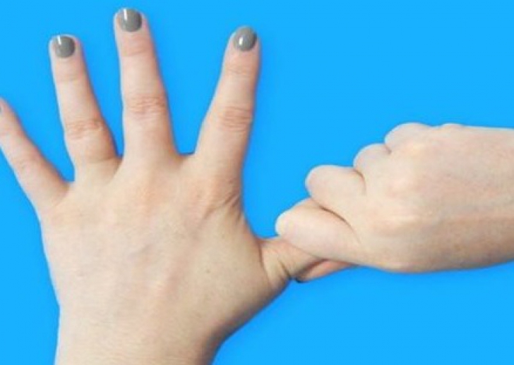Strânge degetul mare timp de 20 de secunde. Rezultatele vor fi peste așteptările tale