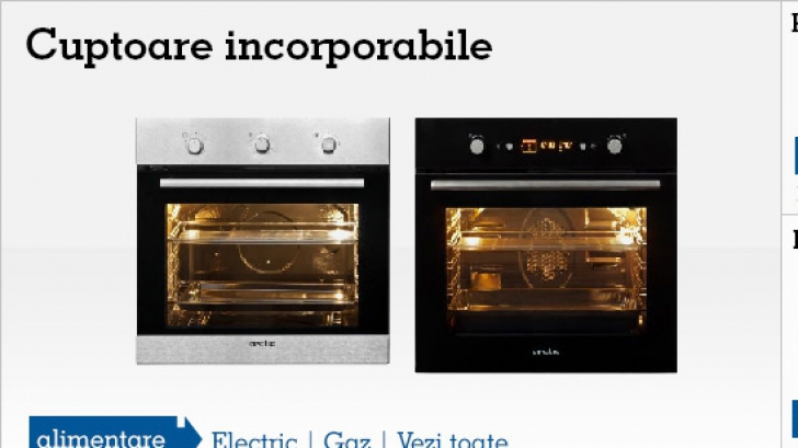 eMAG.ro – Cele mai mari reduceri la plite, cuptoare și mașini de spălat vase incorporabile  