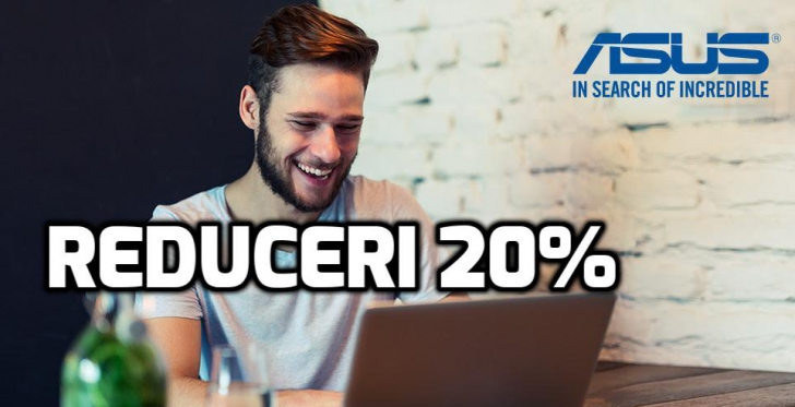 eMAG.ro – Reduceri 20% la mai multe laptopuri