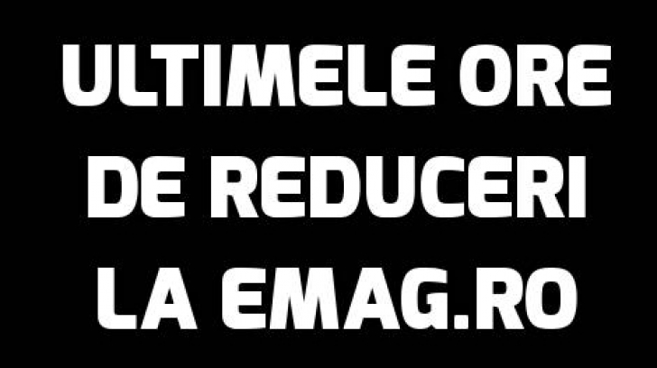 eMAG – Ultima zi de reduceri – Telefoanele Samsung și iPhone au reduceri de până la 20%