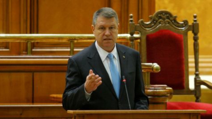 Iohannis dorește să se adreseze Parlamentului pe 22 februarie 