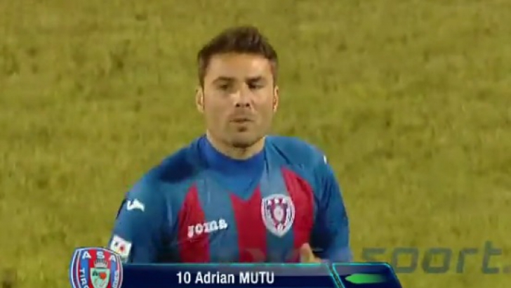 De ce n-a jucat Mutu deloc în meciul ASA Tg. Mureş - Dinamo, 0-0. Explicaţiile antrenorului