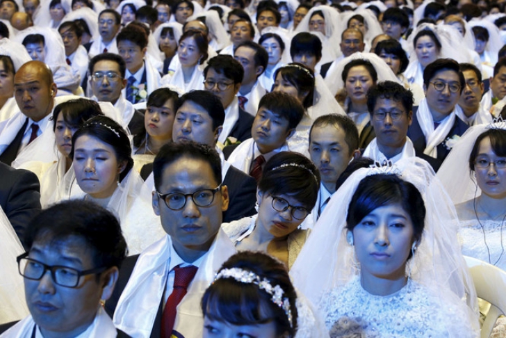 Nunta uriaşă în Coreea de Sud
