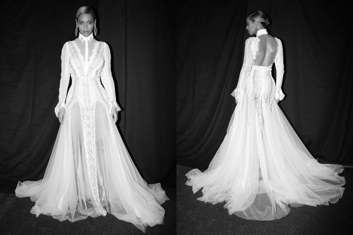 Beyonce a purtat o rochie de mireasă la Premiile Grammy 2016. Iată dovada!