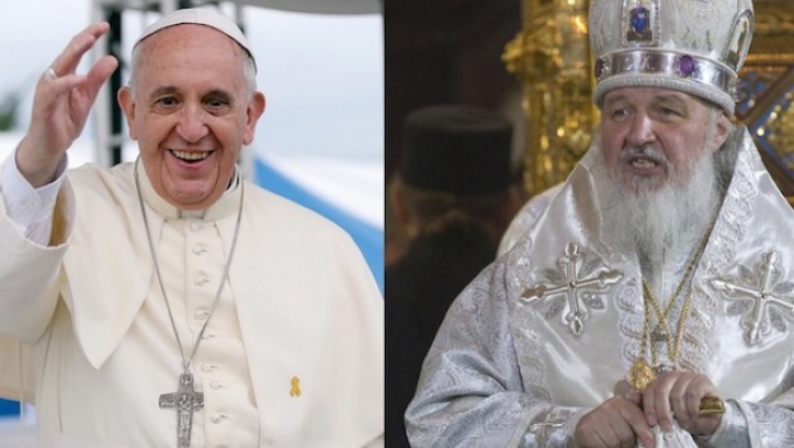 Întâlnirea istorică între Papa Francisc şi Patriarhul Kirill s-a încheiat: "E voinţa lui Dumnezeu"