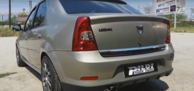 Cum arată Dacia Logan turbo de 250 CP. Este cea mai rapidă maşină românească din lume