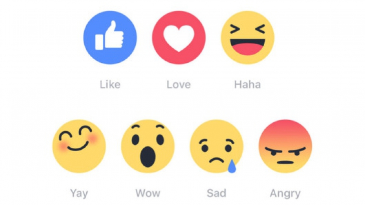 "Like", "Haha" sau "Ador"! Agenda ascunsă a noilor butoane Facebook