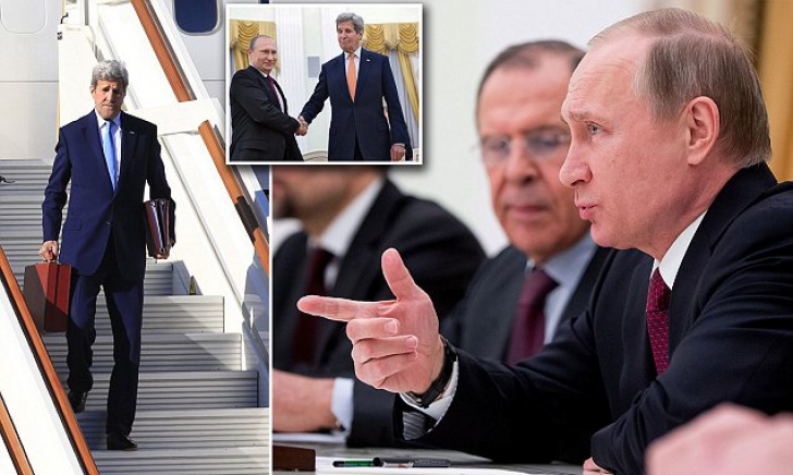 Putin si John Kerry