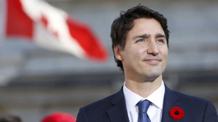 Fotografie uluitoare cu premierul Canadei, Justin Trudeau