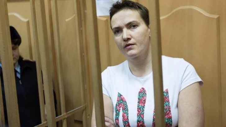 Ucraineanca Nadia Savcenko, condamnată în Rusia. Kievul acuză un proces politic