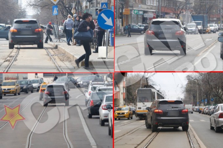 Poliţiştii au văzut un Porsche ce mergea haotic prin Bucureşti. ŞOCAŢI când au zărit cine e şoferiţa