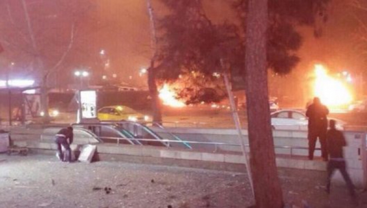 Atac cu bombă la Ankara. Cel puțin 37 de morți și 125 de răniți. Comunicat de ultima oră al MAE