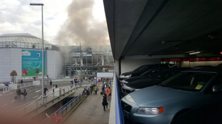 ATENTATE BRUXELLES. Explozii la aeroport şi metrou: 34 de morţi. Sute de răniţi, între care 4 români