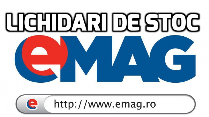 eMAG – lichidări de stoc – Care sunt cele mai avantajoase oferte 