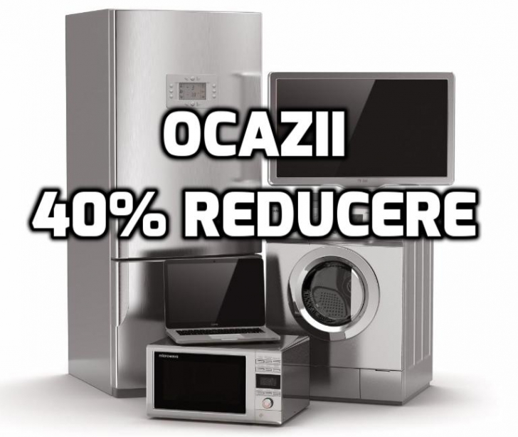 eMAG – 7 oferte la electrocasnice care eu reducere de peste 30%. Ocazii de neratat