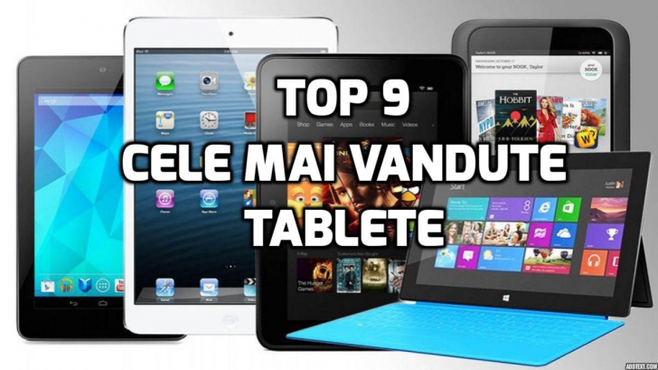 eMAG – TOP 9 cele mai vandute tablete. Care sunt preturile lor