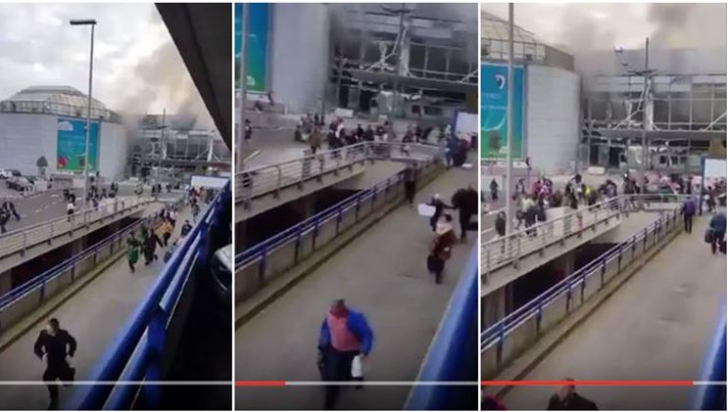 Explozie pe aeroportul din Bruxelles. O cursă Tarom trebuia să plece la 10.20 de pe acest aeroport