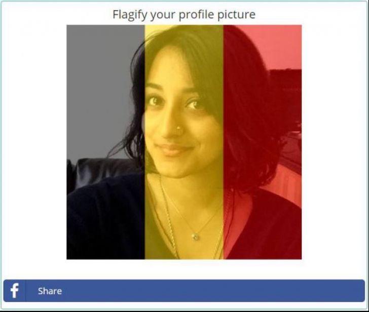 Cum îţi aplici culorile negru, galben şi roşu pentru Bruxelles la poza de profil de pe Facebook