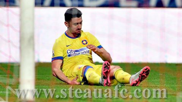 Oficialii echipei Steaua fac precizări după accidentarea lui Marica 