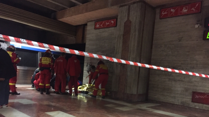 Sinucidere la metrou: un bărbat s-a aruncat în faţa trenului, la staţia Constantin Brâncoveanu