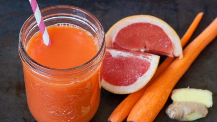 Dieta sănătoasă cu grapefruit şi morcovi. Slăbeşti 10 kg în 10 zile
