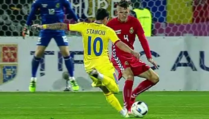 România - Lituania 1-0. Nicuşor Stanciu a marcat golul victoriei, la debutul în naţională