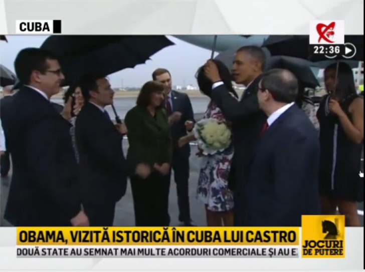 Barack Obama a ajuns la Havana. A început vizita istorică în Cuba 