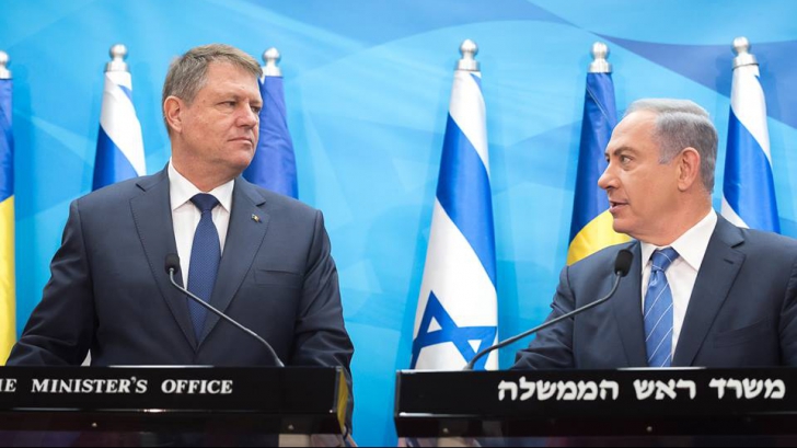 Iohannis, în Israel: Avem ambiţia să devenim un centru regional de combatare a antinsemitismului