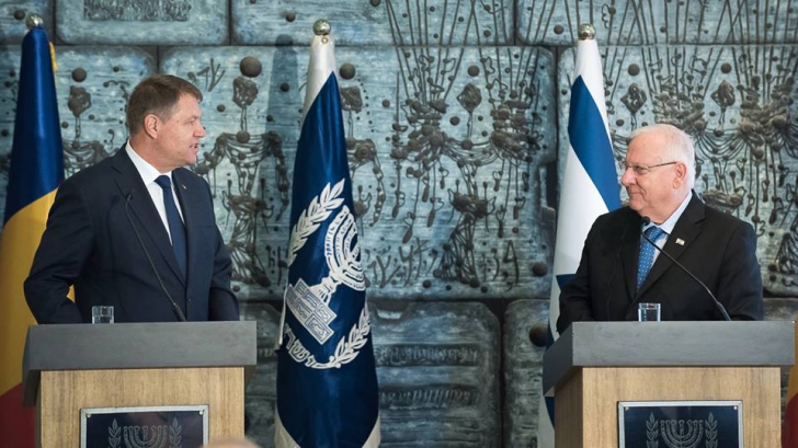 Iohannis, în Israel: Avem ambiţia să devenim un centru regional de combatare a antinsemitismului