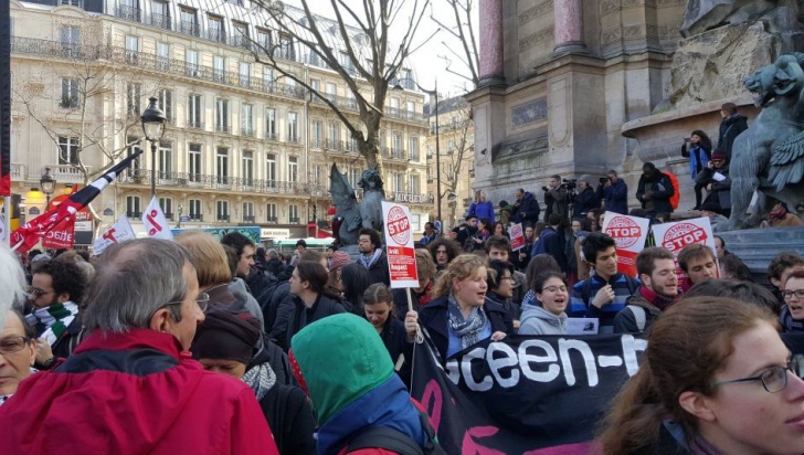 Grevă generală în Franța. Sunt anunțate sute de manifestații