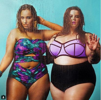 Cele mai sexy femei plinuţe care au fost surprinse în costume de baie, la plajă. Imagini UNICE
