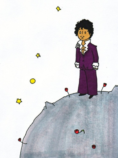 A murit Prince.Cel mai emoţionant omagiu adus lui Prince: e înfăţişat ca Micul Prinţ al lui Exuperry