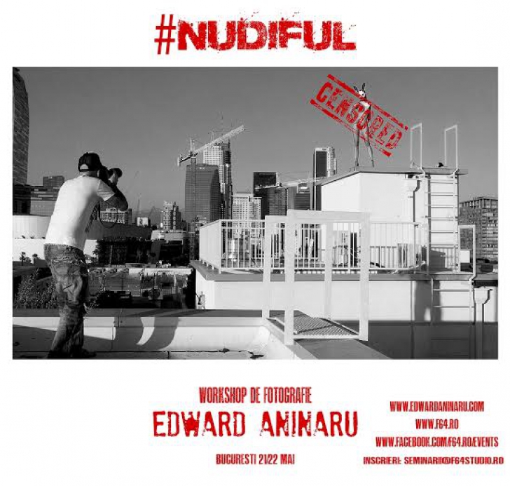 Edward Aninaru dezvaluie secretele pictorialelor de nud fashion  la workshop-ul #Nudiful