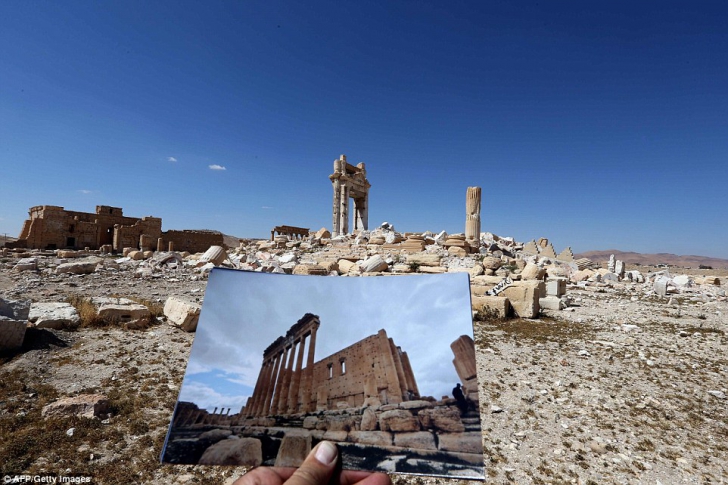 Palmira de dinainte de ocupația ISIS, readusă la viață! Fotografiile care te poartă înapoi în timp