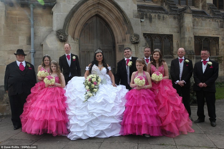 Cea mai extravagantă nuntă. Englezii au rămas muți de uimire: cum au apărut mirii