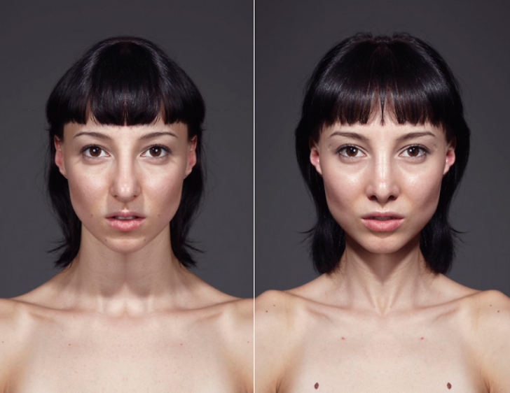 Cum ar arăta oamenii dacă trăsăturile feței ar fi perfect simetrice