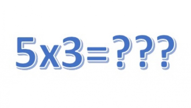 Cum se calculează 5 X 3? Răspunsul corect al unui elev a avut urmări neaşteptate