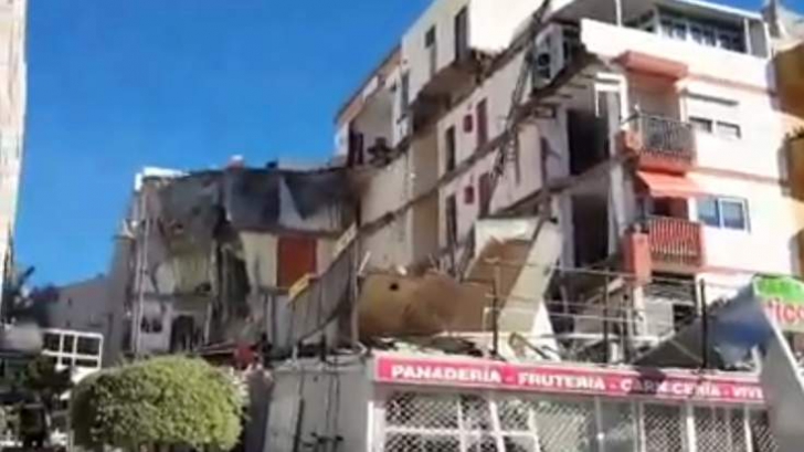 O clădire s-a prăbușit în Tenerife: zeci de victime
