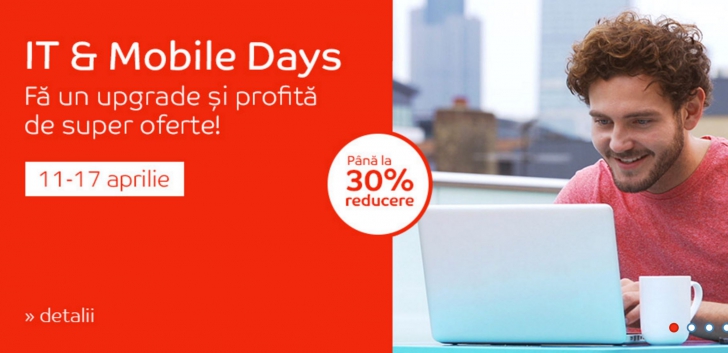 eMAG – Campania IT Mobile Days aduce reduceri de peste 30% pentru o multime de telefoane mobile