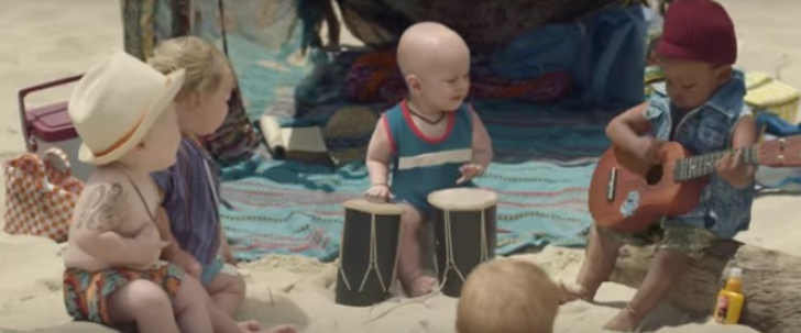 Bebeluşii iau vara cu asalt: cum arată noua reclamă care face furori - VIDEO