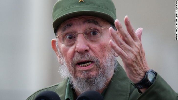 Fidel Castro, o nouă apariţie în public