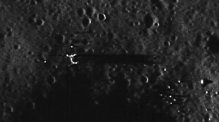 Castel gigantic al extratereștrilor? Cum arată obiectul ciudat apărut într-o imagine de pe Lună