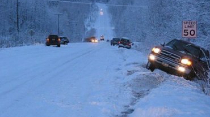 Vreme extremă în SUA: stratul de zăpadă a depăşit 60 de centimetri 