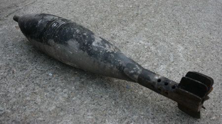 Bombă de jumătate de tonă din Al Doilea Război Mondial, detonată în judeţul Dâmboviţa