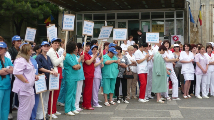 Proteste medici - Minsterul Sanatatii