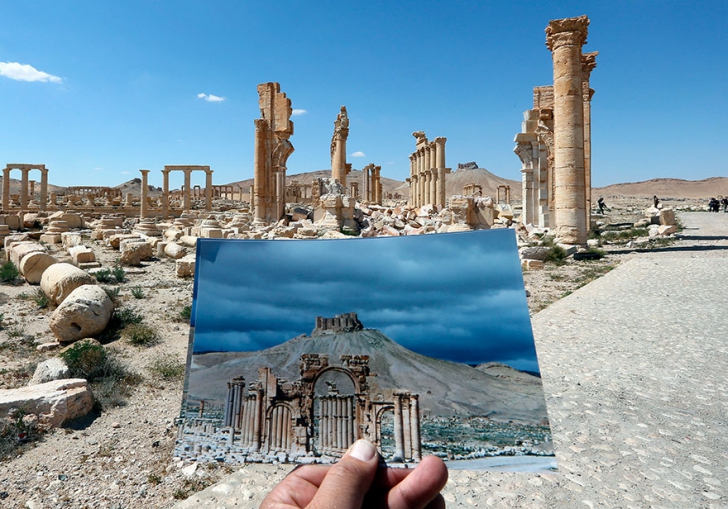 Prăpădul făcut de ISIS în Syria! Monumente istorice întregi, distruse! Fotografii șocante 