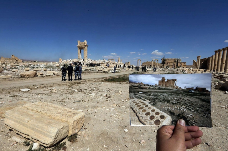 Prăpădul făcut de ISIS în Syria! Monumente istorice întregi, distruse! Fotografii șocante 
